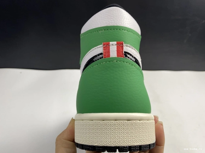 Chep Onekick High DB4612-300 Green Retro Lucky 1 Jordan Air 0708